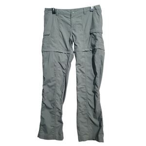 The North Face Paramount Convertible Pants Women's Gray Green Size 8